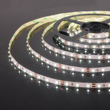 Светодиодная лента 24V 4,8W IP20 Лента светодиодная 24V 4,8W 60Led 2835 IP20 холодный белый, 5м
