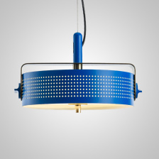 Подвесная люстра SPAN D25 Blue