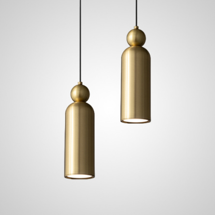 Подвесной светильник LEFFE DUO Brass фото 1