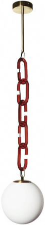 Подвесной светильник Chain 10128P Red фото 1