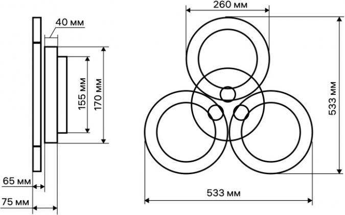 Потолочная люстра Rieti 52360 4 фото 2