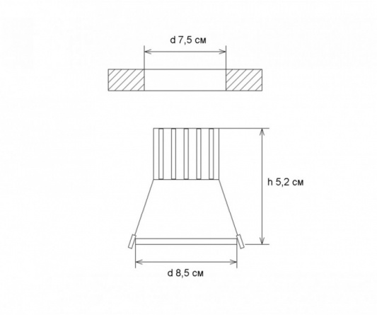 Точечный светильник Точка 2129 фото 2